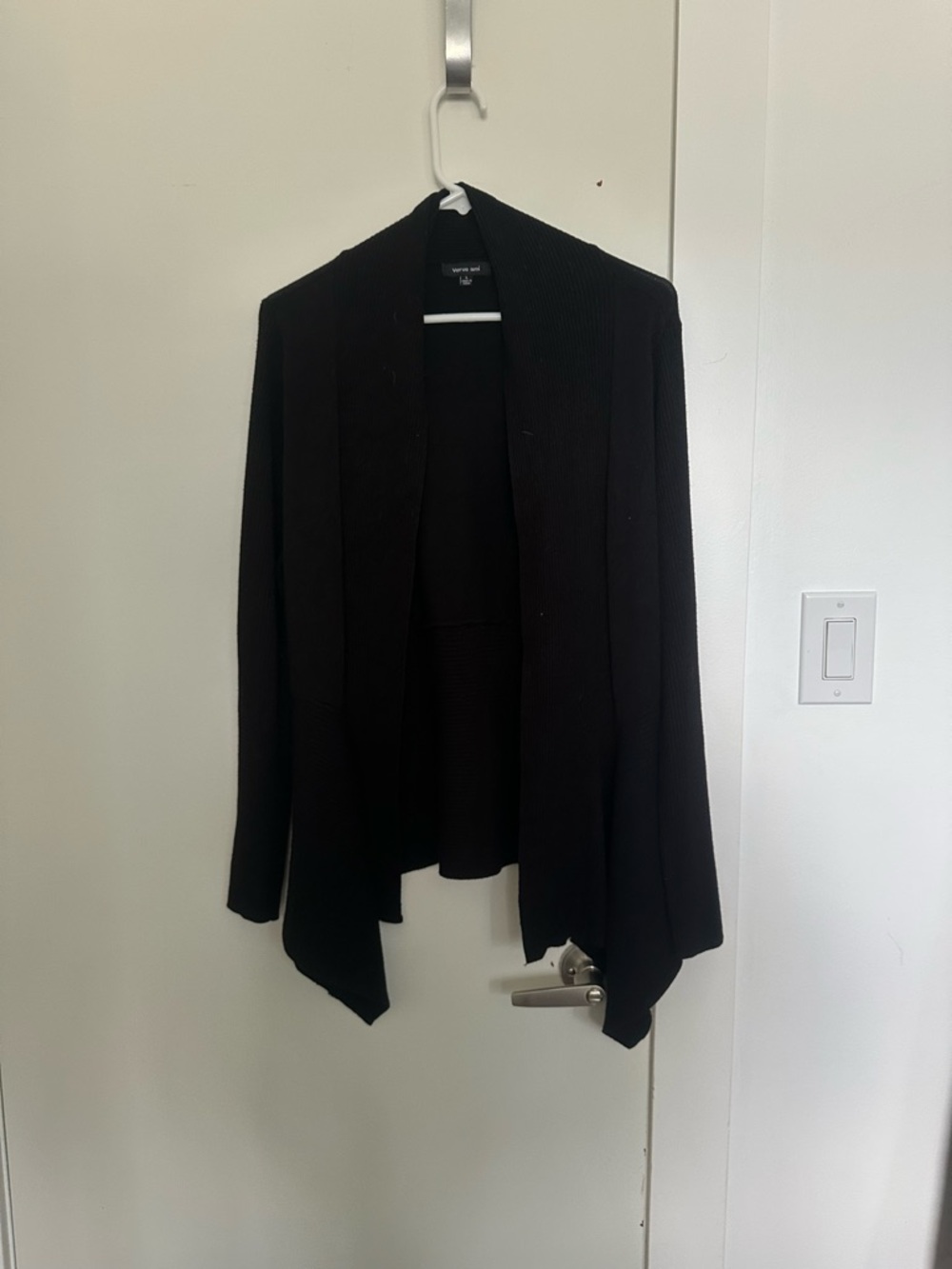 Verve Ami Black Knit Cardigan